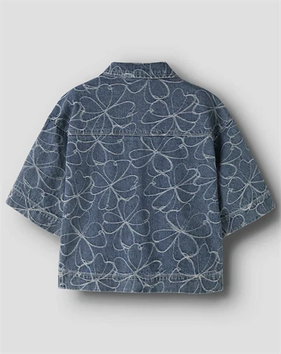 Name It - NKFEverlyn Jacq Denim Skjorte - Medium Blue Denim 